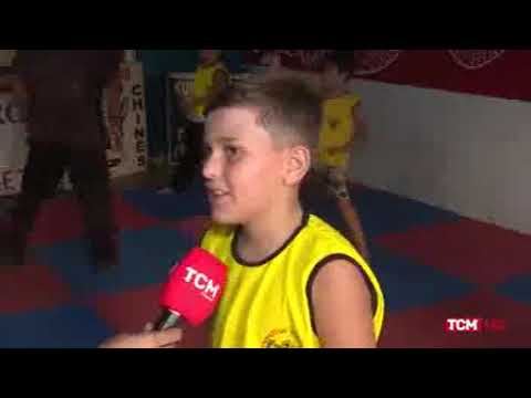 TELA ESPORTIVA CANAL 10 TCM   CAMPEONATO BENEFICENTE DE KUNG FU PAK HOK MOSSORÓ - RN