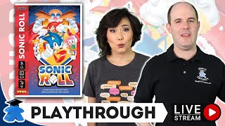 Sonic Roll - Live Playthrough Board Game and Giveaway.
