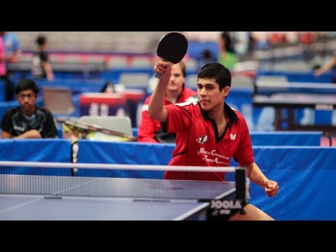 2018 US National Table Tennis Championships - Day 3 (Doubles & U21 Finals) - Table 1