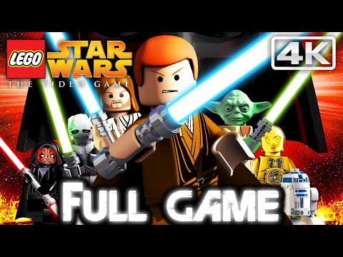 LEGO® STAR WARS: THE VIDEO GAME Gameplay Walkthrough FULL GAME (4K 60FPS) No Commentary