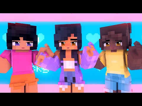 CAPTURED LOVE MEME ME TOO APHMAU FRIENDS AMANDA AND DORA - MINECRAFT ANIMATION #shorts