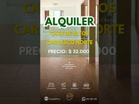 Video de YouTube - Casa en Alquiler de 3 dormitorios  en Carrasco, Montevideo