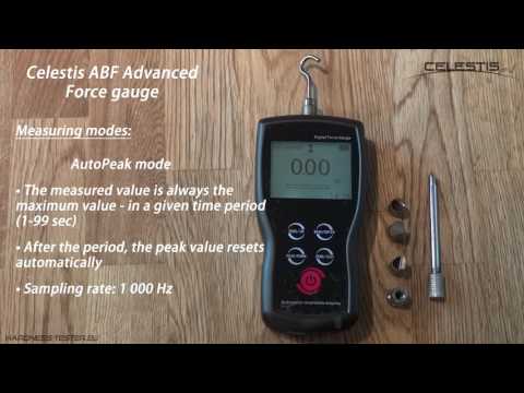 Celestis - ABF Advanced - Force Gauge