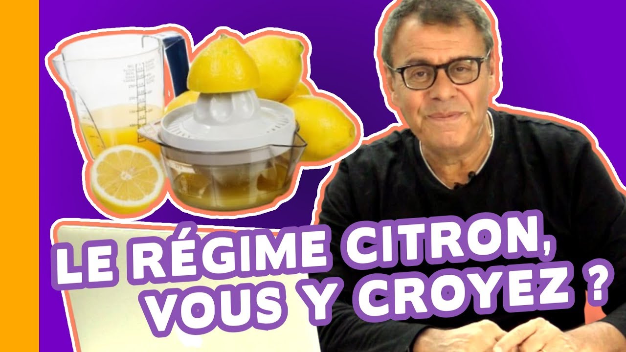 ?? Le Régime Citron pour Maigrir, Ça Vaut Quoi Les Conseils du Dr Jean-Michel Cohen