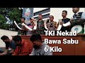BENAR BENAR NEKAD TKI PULANG KE INDONESIA BAWA OLEH OLEH S4BU SEBERAT 6 KG