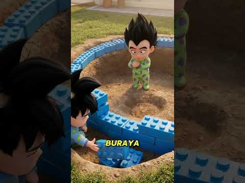 Bebek Goku’nun Gizli Havuzu Vegeta’yı Şoka SOKTU! 😱💦