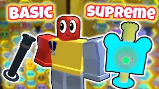 Basic Sprinkler VS Supreme Saturator: Do Sprinklers Matter (Bee Swarm)