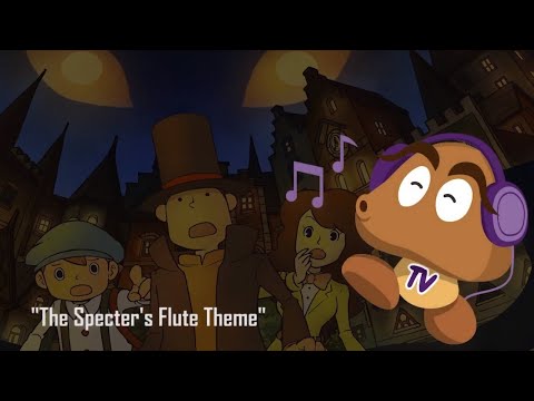 Professor Layton and the Last Specter OST - Main Theme / The Specter's Flute Theme (HQ Version)