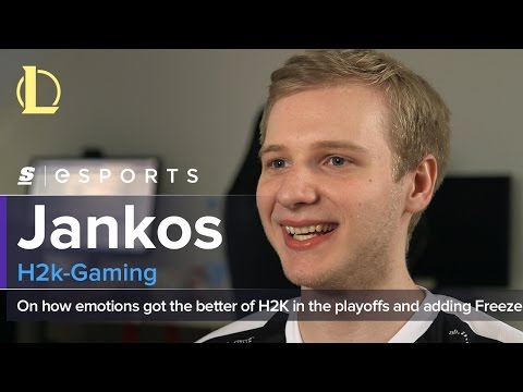 Jankos on how emotions got the better of H2K in the playoffs and the team dynamic with Freeze