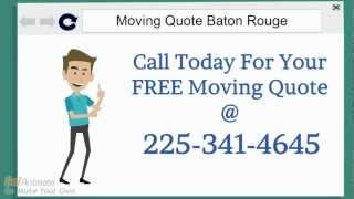 preview picture of video 'Moving Quotes Baton Rouge | Affordable Rates 225-341-4645 | Baton Rouge Movers'
