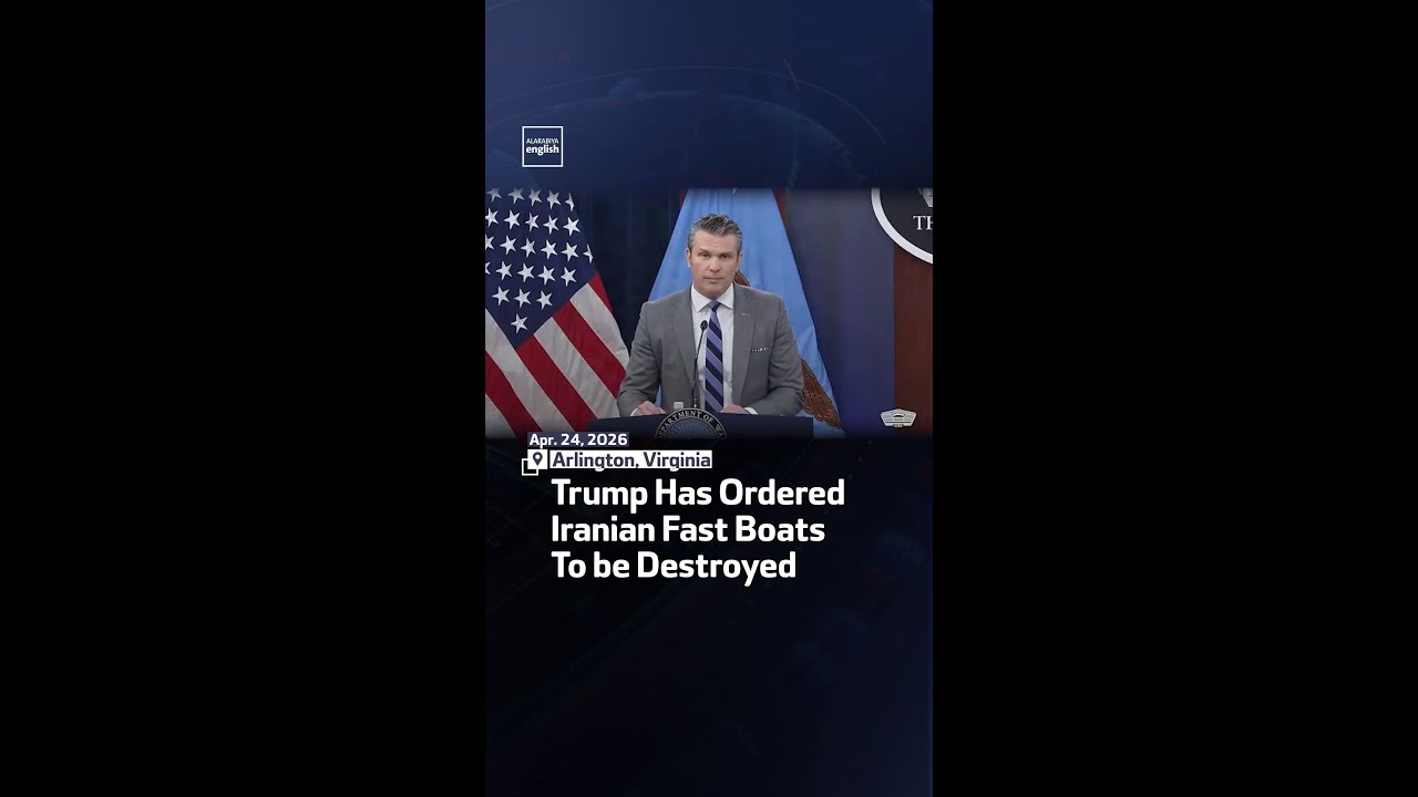 Video | Trump Has Ordered Iranian Fast Boats To be Destroyed