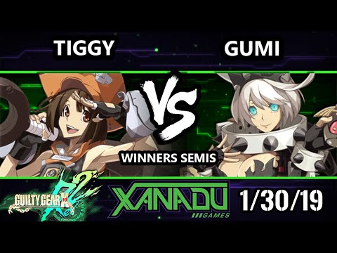 F@X 287 GGXRD2 - Tiggy (May) Vs. GUMI (Elphelt) - Guilty Gear XRD Rev 2 Winners Semis