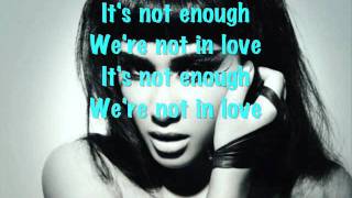 Natalia Kills - Not In Love Lyrics.wmv