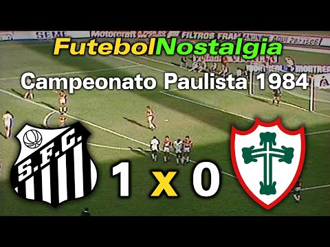 Santos 1 x 0 Portuguesa - 30-09-1984 ( Campeonato Paulista )