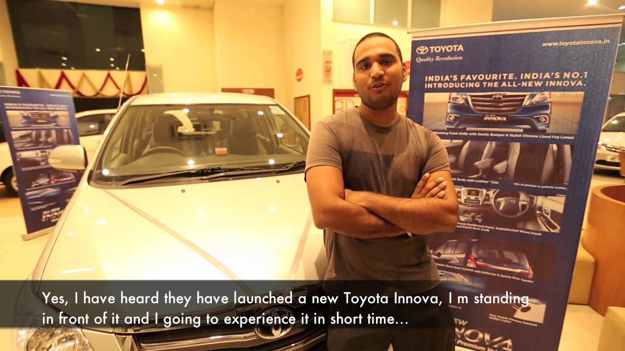 New Toyota Innova 2013 - Real People, Real Reviews - Sandeep Chauhan.