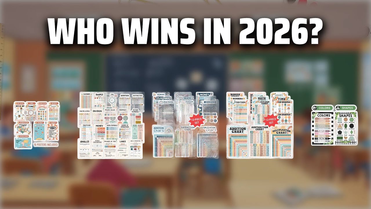 The Top 5 Best Hundreds Chart Poster in 2026 - Must Watch Before Buying!