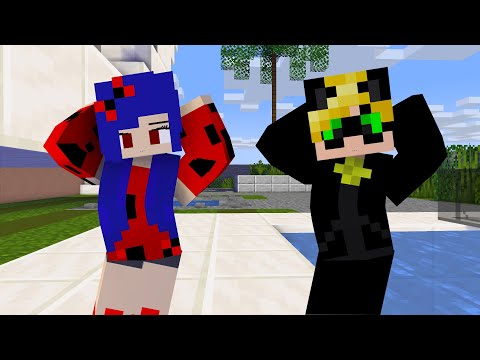 MONSTER SCHOOL : CHICKEN WING MEME LADYBUG AND SUPER CAT - MINECRAFT ANIMATION
