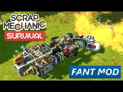 The Cloud Forager | Scrap Mechanic Survival | Fant Mod
