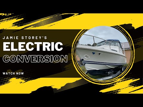 Ep 1. Turning an I/O Gas Engine Power Boat Into an ELECTRIC Cruiser  -A First Look