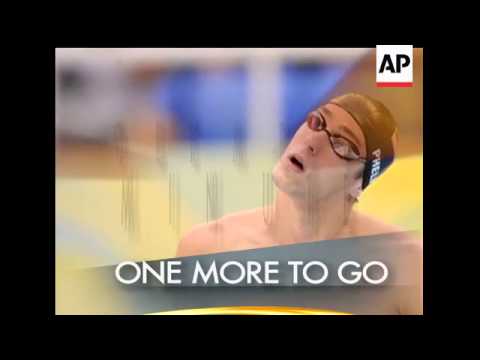 Michael Phelps won the 100 meter butterfly, and tied Mark Spitz' record of 7 gold medals in one Olym