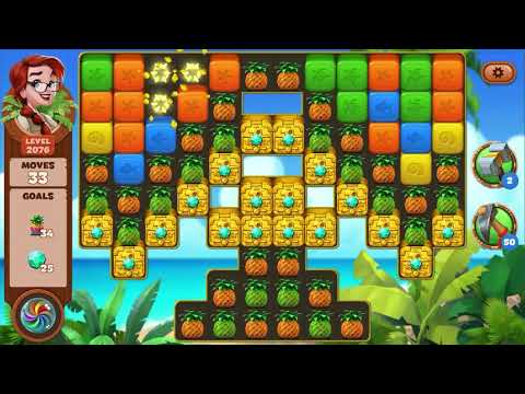 Lost Island Blast Adventure Level 2076 NO BOOSTERS - A S GAMING ✔️