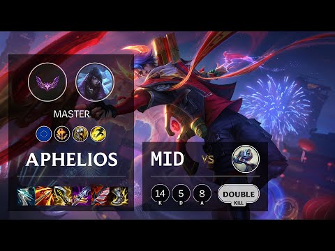Aphelios Mid vs Fizz - EUW Master Patch 12.4