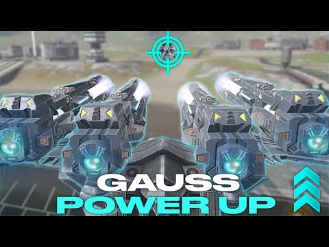 Gauss Super Snipers Just Got ANOTHER BUFF... Crazy More Damage Per Shot | War Robots