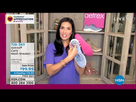HSN | Aetrex Footwear 04.06.2021 - 07 AM