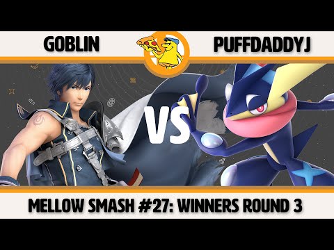 Mellow Mushroom SSBU #27 - Goblin (Chrom) vs PuffDaddyJ (Greninja) Smash Ultimate Winners Round 3