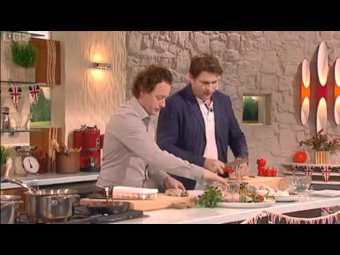 Tom Kitchin Lamb's Tongue SaturdayKitchenRecipeSearch.co.uk