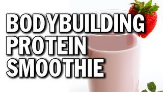 HOMEMADE BODYBUILDING MEAL REPLACEMENT SMOOTHIE