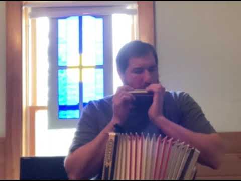 Isä Matin polkka; Hohner ‘COMET’ octav harmonica, G. Huuliharppu! Kielibasso! Mundharp