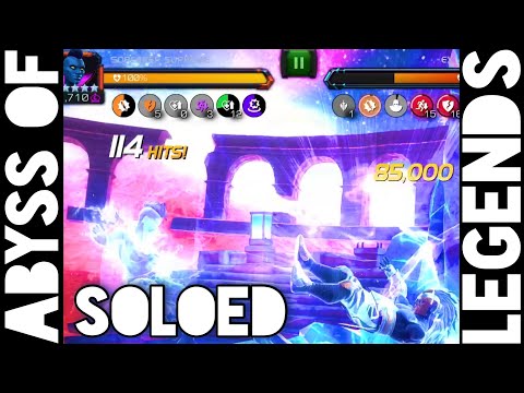 Sorcerer Supreme Stacking 18 Armor Breaks - Abyss of Legends Aegon Solo