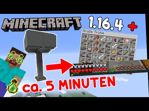 LEVEL 30 IN ALMOST 5 MINUTES!  The easiest Monster XP Farm!  Minecraft 1.16 tutorial