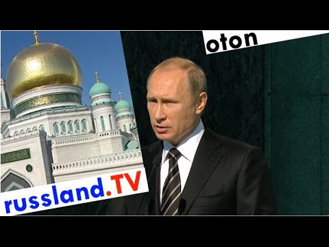 Putin auf deutsch: Moschee-Eröffnung [Video]