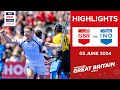 FIH Hockey Pro League 2023/24 Highlights - Great Britain vs India (M) | Match 1