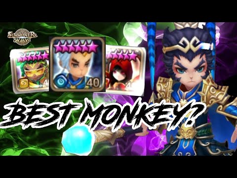 THE POWER OF WATER MONKEY {SHI HOU}[Summoners War : Sky Arena]