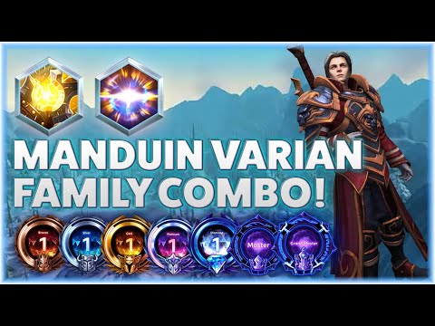Anduin Lightbomb - MANDUIN VARIAN FAMILY COMBO! - B2GM Season 4 2024