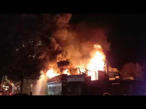 Brand verwoest leegstaand Restaurant in Heerhugowaard| The Day After