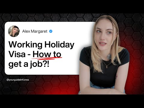It's impossible to find a job in South Korea on a Working Holiday Visa... I am struggling