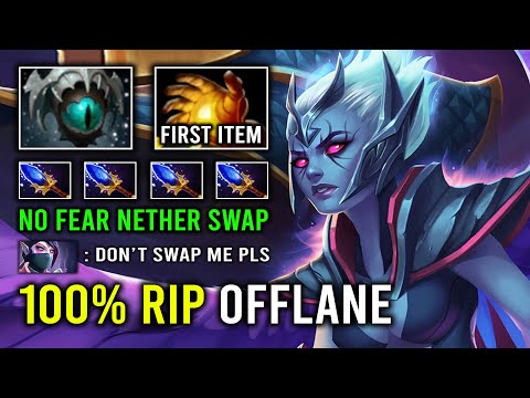 How to 100% Delete Offlane As Vengeful Spirit with 1st Item Midas 100% No Fear Swap Dota 2