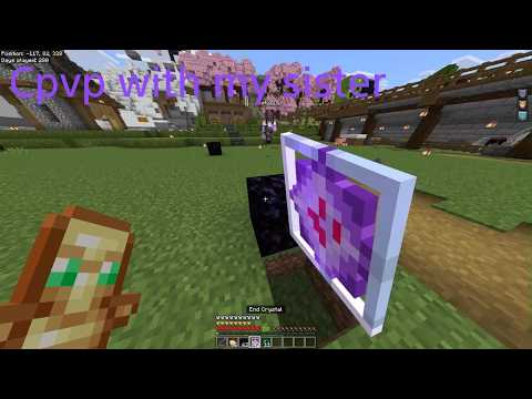 Thumbnail for Cpvp with my little sister! (RARE FOOTAGE) by Little Sister