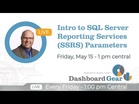 Intro to SQL Server Reporting Services (SSRS) Parameters