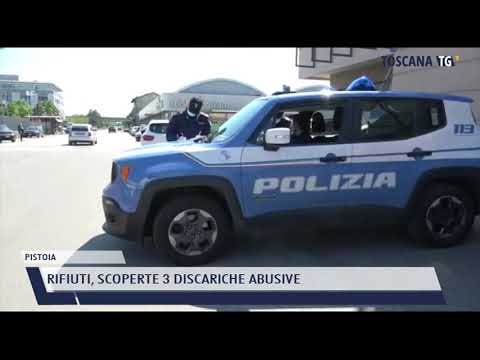 2021-11-19 PISTOIA - RIFIUTI, SCOPERTE 3 DISCARICHE ABUSIVE