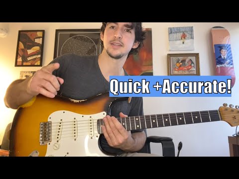 Cliffs Of Dover intro GUITAR LESSON (The Right Way)!!