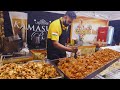 Indian Maestro Roasts Massive Amounts Of Chicken Tikka Masala Street Food Event In Italy