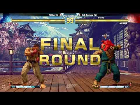WNF Oakland S2 EP3 - SFV Grand Finals AMKidd (Ryu) vs Samurai (Akuma)