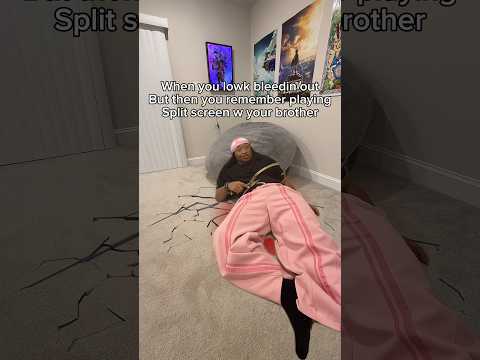 When You About to Die But Remember Playing Split Screen With Bro