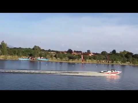 Jaret Llewellyn waterski jump crash at world´s 2015