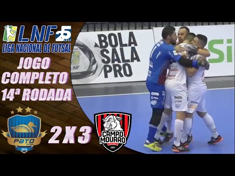 JOGO COMPLETO Pato 2x3 Campo Mourão | 14ª Rodada | LNF 2020 (01/11/2020)
